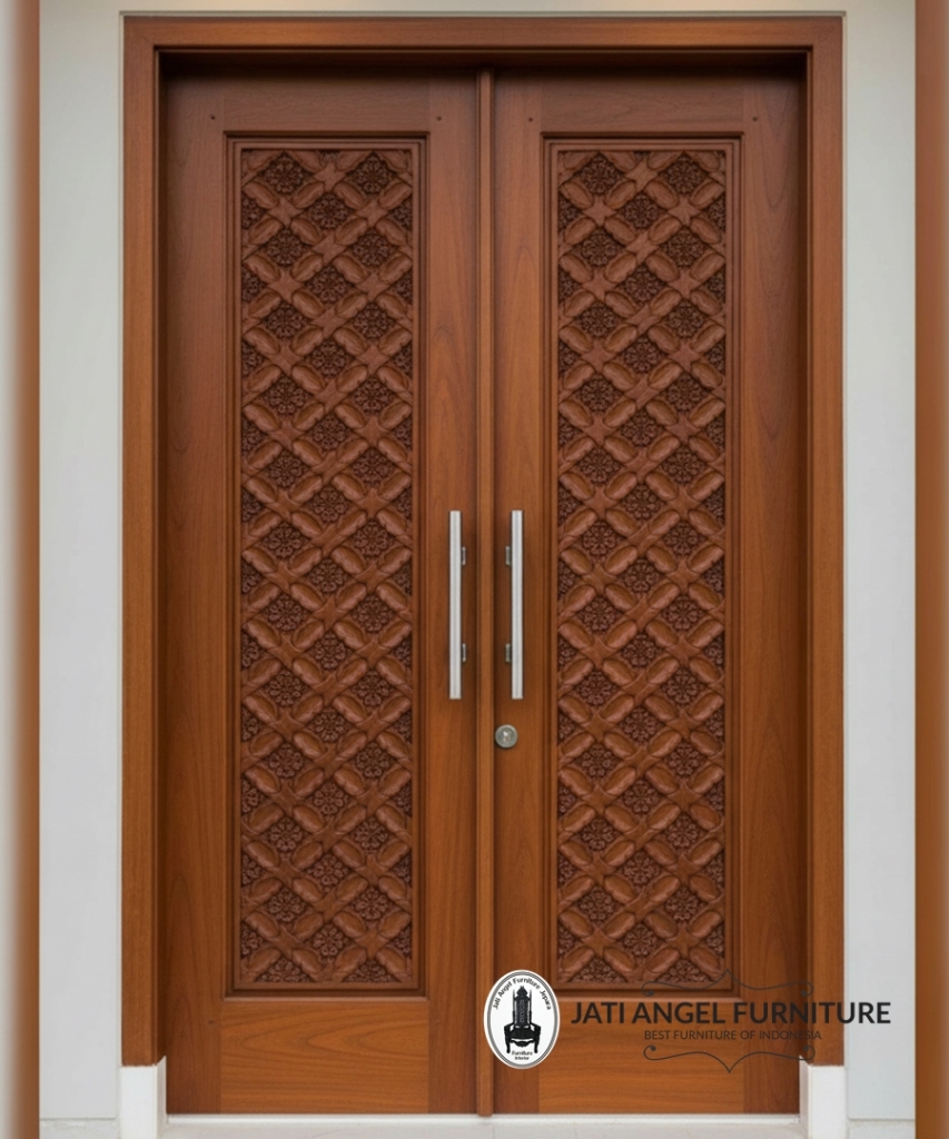 Pintu Jati Klasik Elegan Harga Terjangkau Rumah di Yogyakarta Pintu Kayu Jati Klasik Ukir Jepara